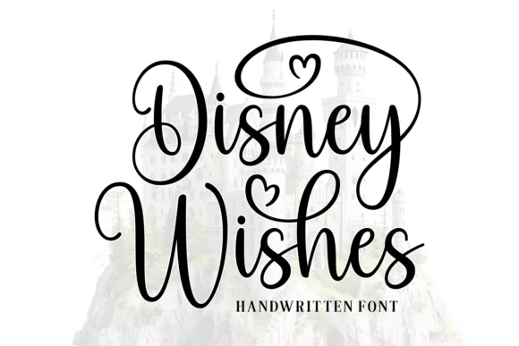 Disney Wishes Font