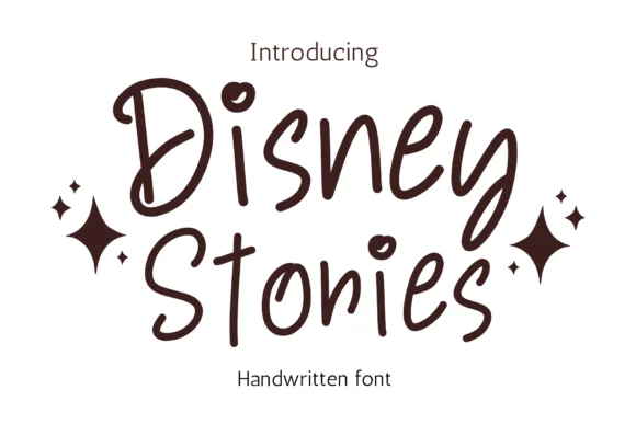 Disney Stories Font